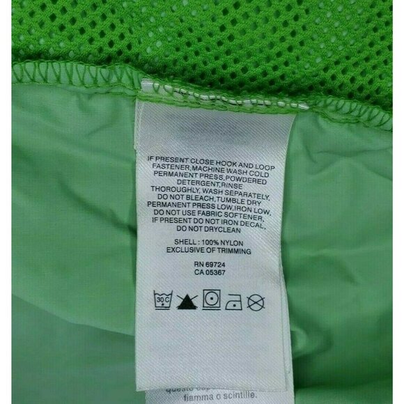 Columbia Sportswear Company Lime Green Kids Large (14/16) Windbreaker - Picture 9 of 11